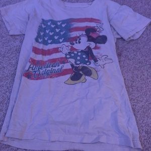beige mickey shirt